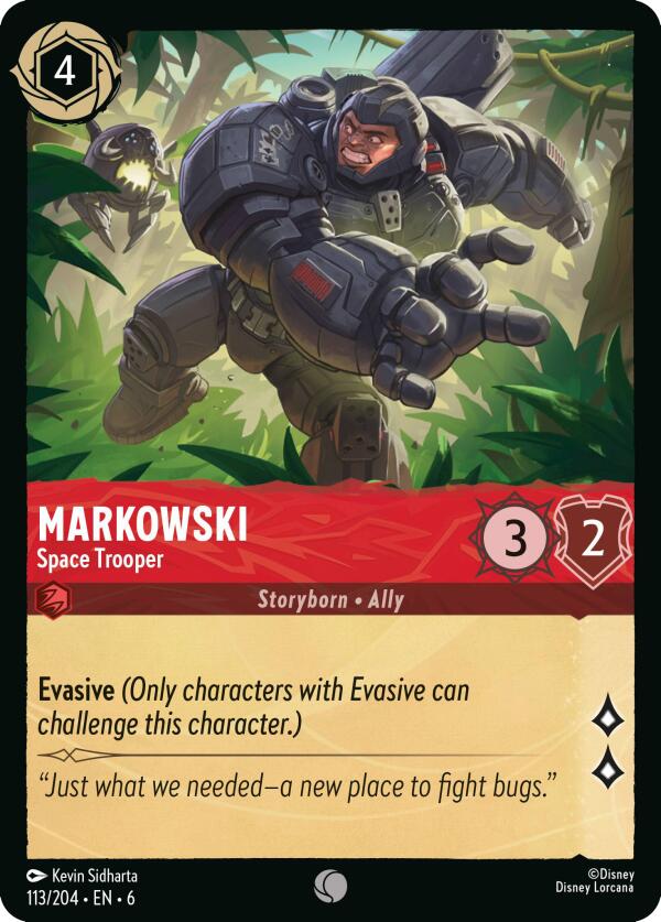 Markowski - Space Trooper (113/204) [Azurite Sea] | Empire Gaming NC
