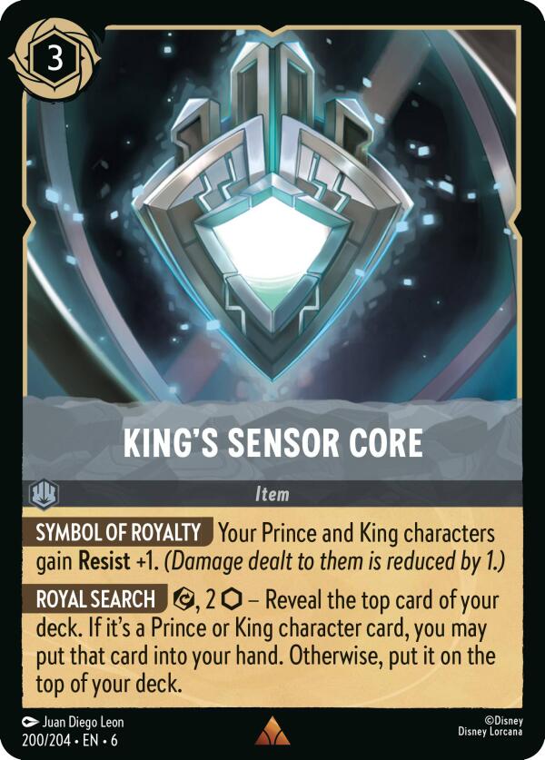 King's Sensor Core (200/204) [Azurite Sea] | Empire Gaming NC