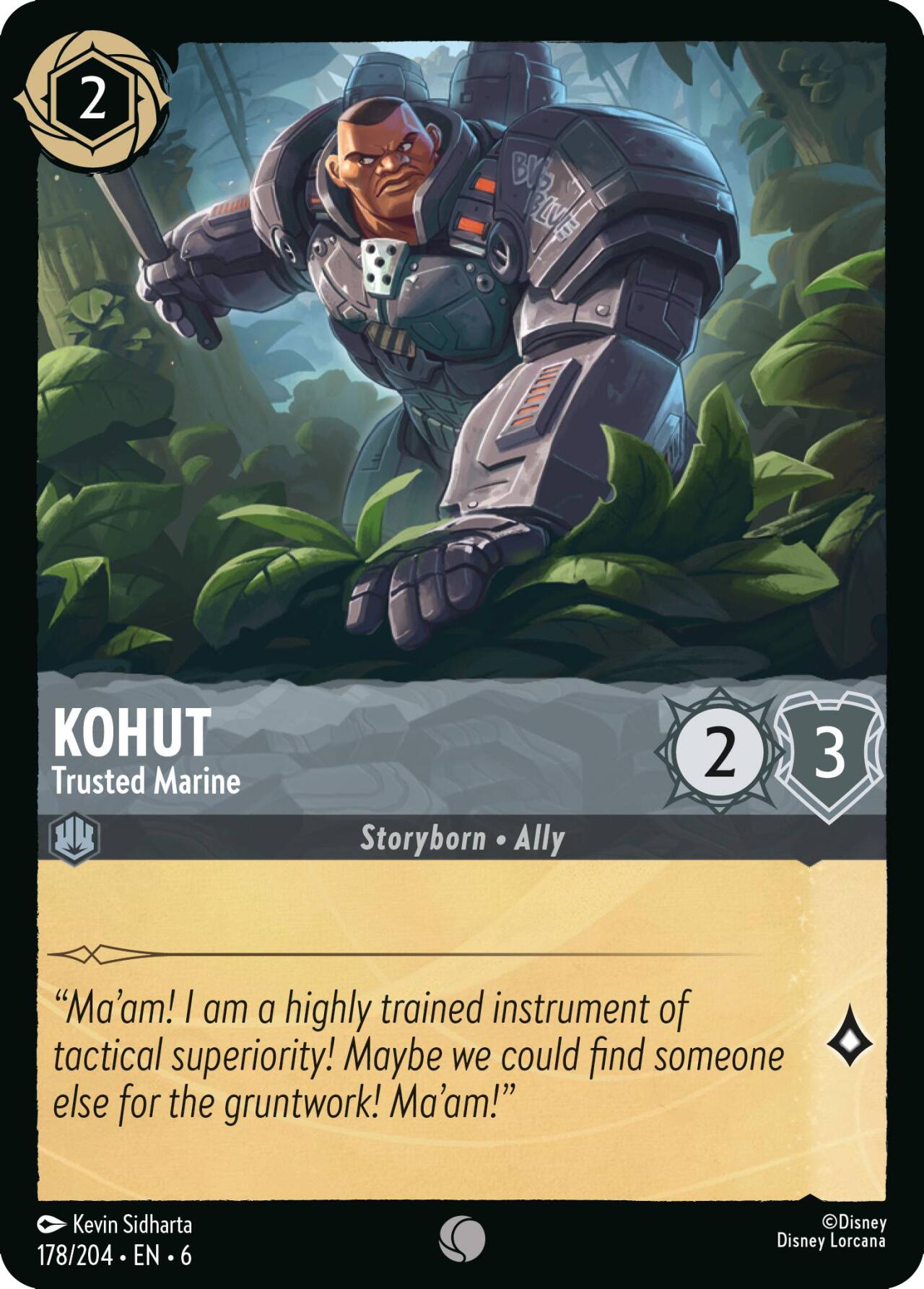 Kohut - Trusted Marine (178/204) [Azurite Sea] | Empire Gaming NC