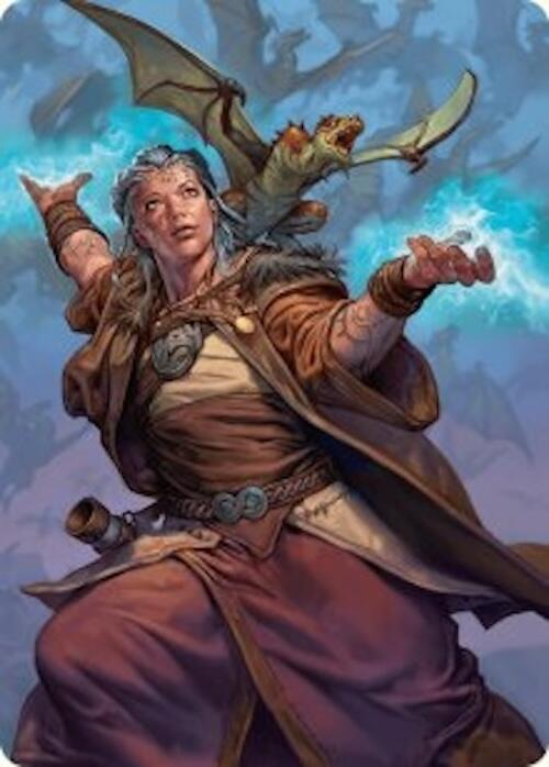 Drake Hatcher 2 Art Card (29/54) [Foundations Art Series] | Empire Gaming NC