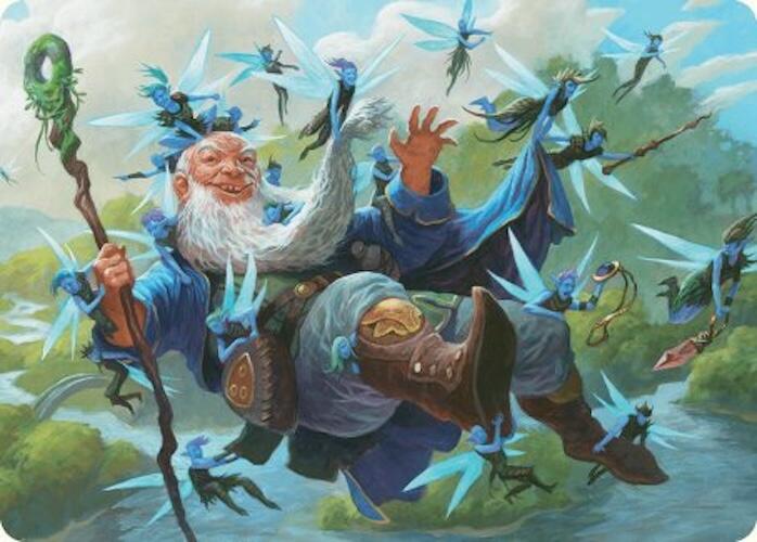 Mischievous Mystic Art Card (7/54) [Foundations Art Series] | Empire Gaming NC