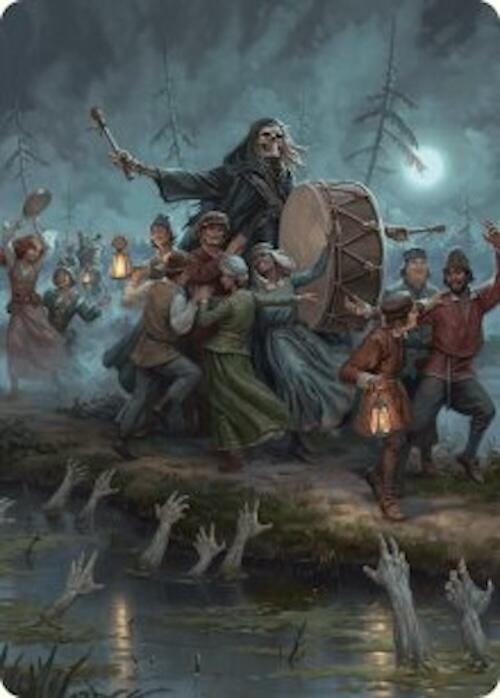 Blasphemous Edict Art Card (35/54) [Foundations Art Series] | Empire Gaming NC