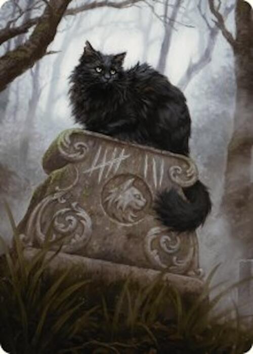 Nine-Lives Familiar 2 Art Card (36/54) [Foundations Art Series] | Empire Gaming NC