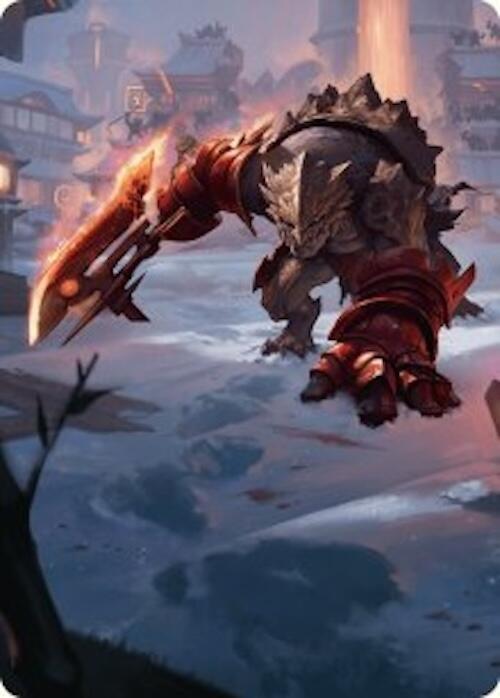 Searslicer Goblin Art Card (39/54) [Foundations Art Series] | Empire Gaming NC