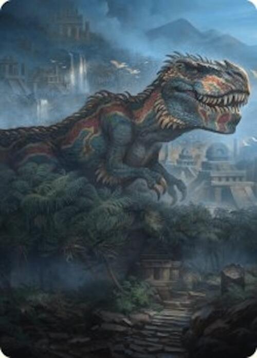 Ghalta, Primal Hunger Art Card (41/54) [Foundations Art Series] | Empire Gaming NC