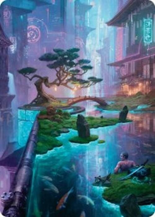 Island Art Card (22/54) [Foundations Art Series] | Empire Gaming NC