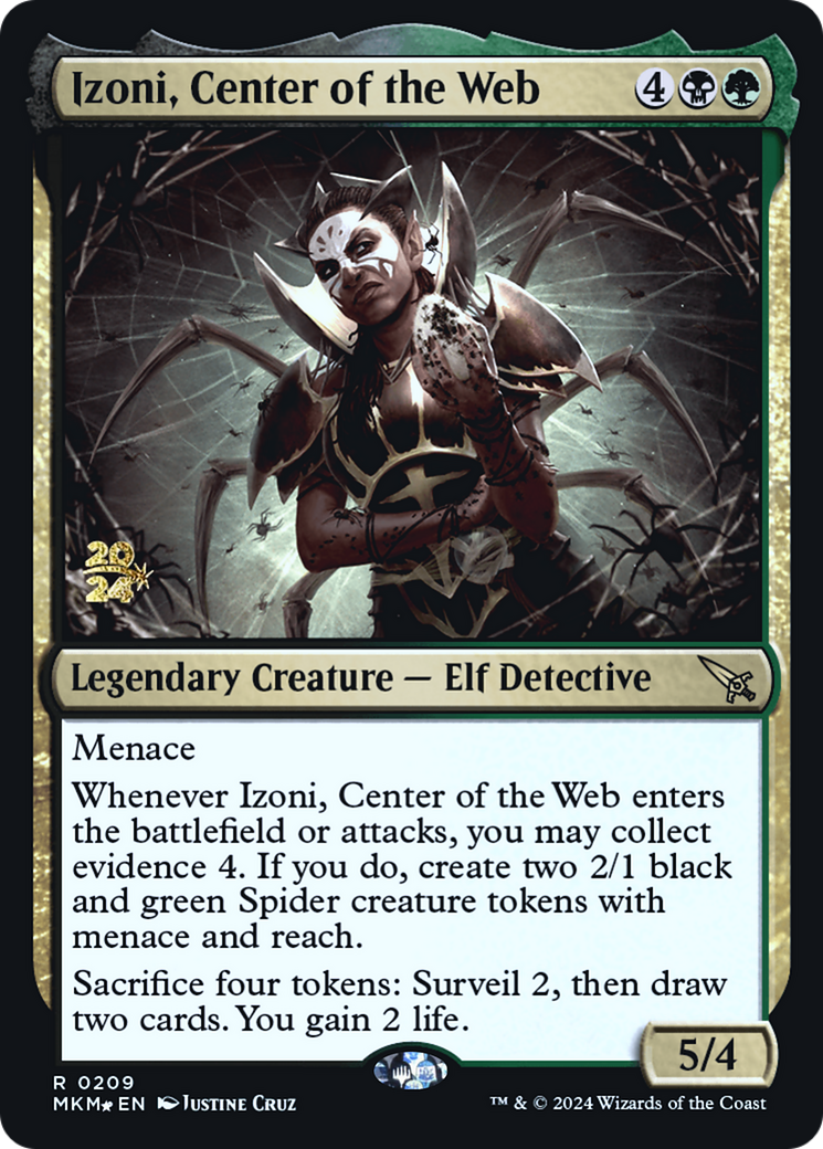 Izoni, Center of the Web [Murders at Karlov Manor Prerelease Promos] | Empire Gaming NC