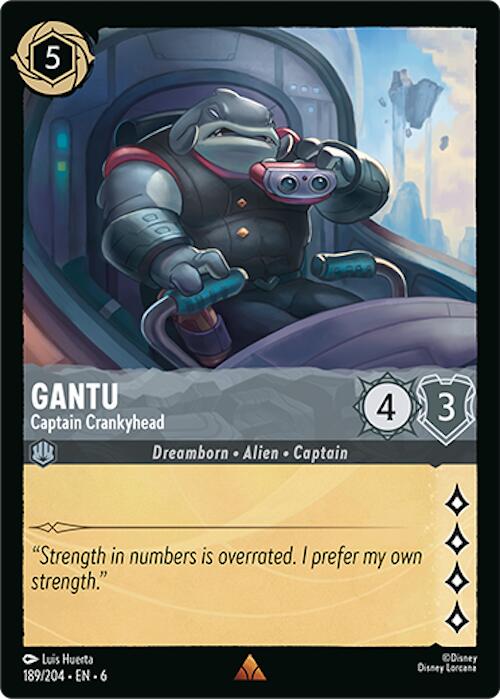 Gantu - Captain Crankyhead (189/204) [Azurite Sea] | Empire Gaming NC