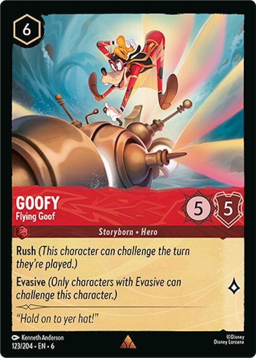 Goofy - Flying Goof (123/204) [Azurite Sea] | Empire Gaming NC
