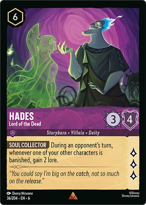 Hades - Lord of the Dead (36/204) [Azurite Sea] | Empire Gaming NC