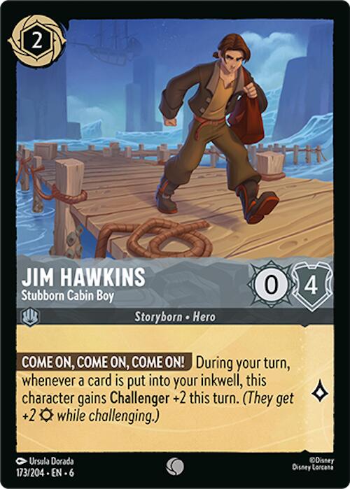 Jim Hawkins - Stubborn Cabin Boy (173/204) [Azurite Sea] | Empire Gaming NC