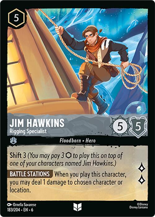 Jim Hawkins - Rigging Specialist (183/204) [Azurite Sea] | Empire Gaming NC