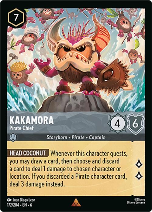 Kakamora - Pirate Chief (172/204) [Azurite Sea] | Empire Gaming NC