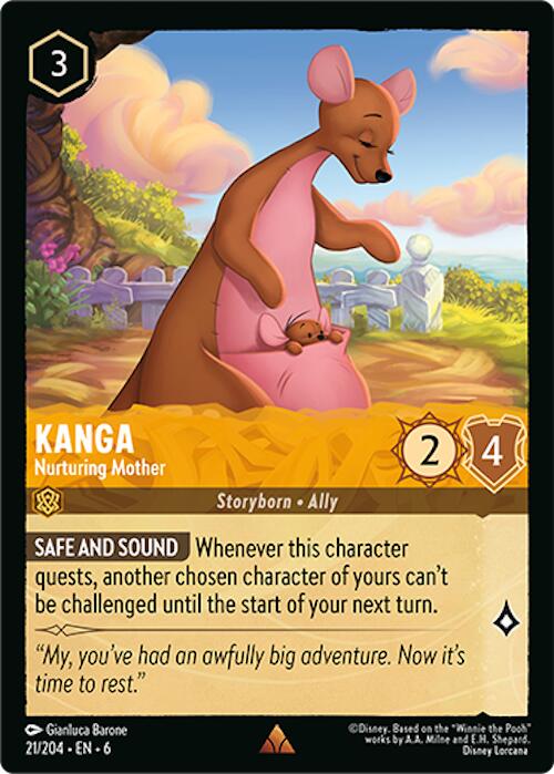 Kanga - Nurturing Mother (21/204) [Azurite Sea] | Empire Gaming NC