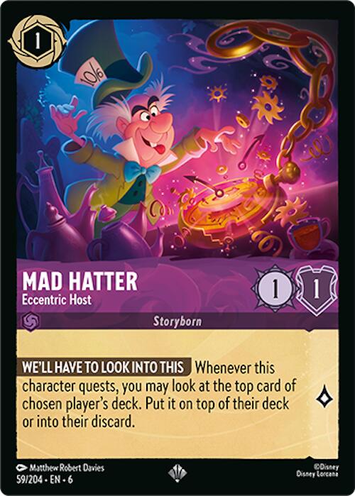 Mad Hatter - Eccentric Host (59/204) [Azurite Sea] | Empire Gaming NC