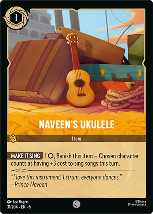 Naveen's Ukulele (31/204) [Azurite Sea] | Empire Gaming NC