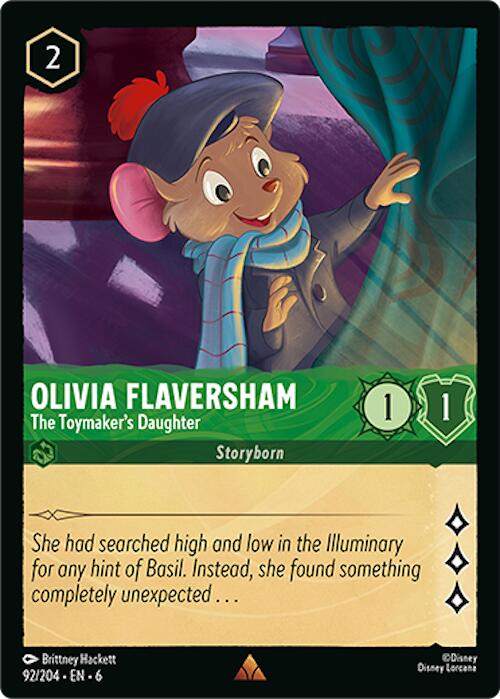 Olivia Flaversham - The Toymaker's Daughter (92/204) [Azurite Sea] | Empire Gaming NC