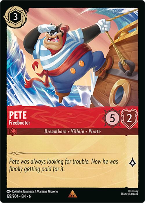 Pete - Freebooter (122/204) [Azurite Sea] | Empire Gaming NC