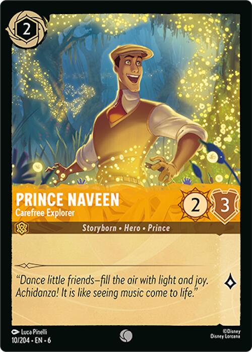 Prince Naveen - Carefree Explorer (10/204) [Azurite Sea] | Empire Gaming NC