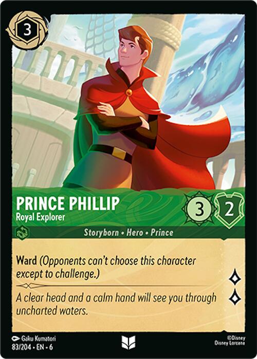 Prince Phillip - Royal Explorer (83/204) [Azurite Sea] | Empire Gaming NC