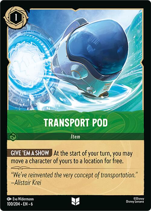Transport Pod (100/204) [Azurite Sea] | Empire Gaming NC