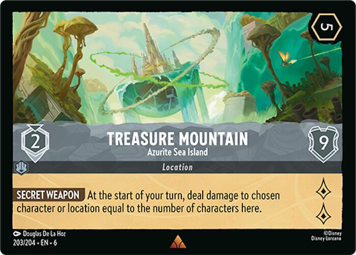 Treasure Mountain - Azurite Sea Island (203/204) [Azurite Sea] | Empire Gaming NC
