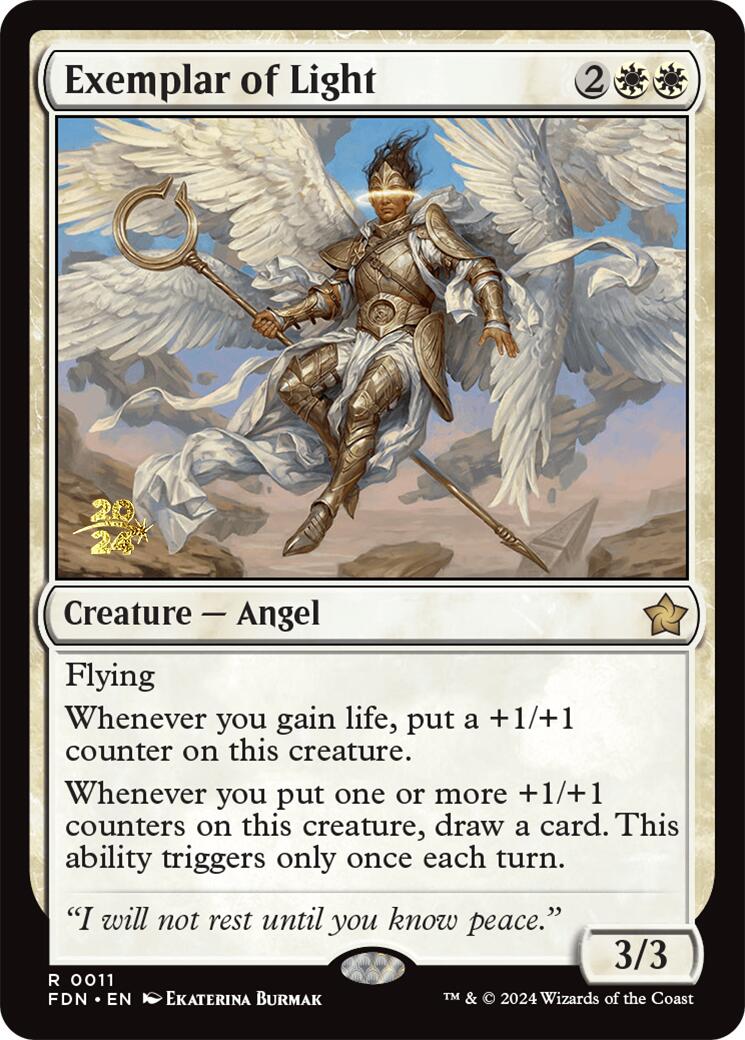Exemplar of Light [Foundations Prerelease Promos] | Empire Gaming NC