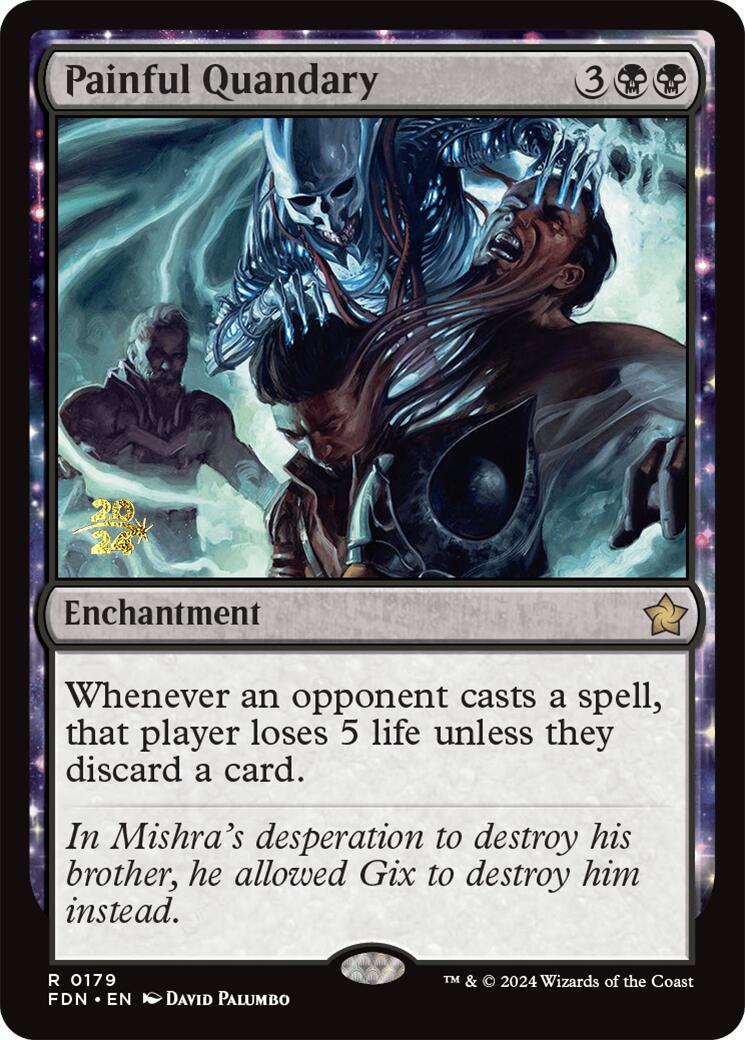 Painful Quandary [Foundations Prerelease Promos] | Empire Gaming NC