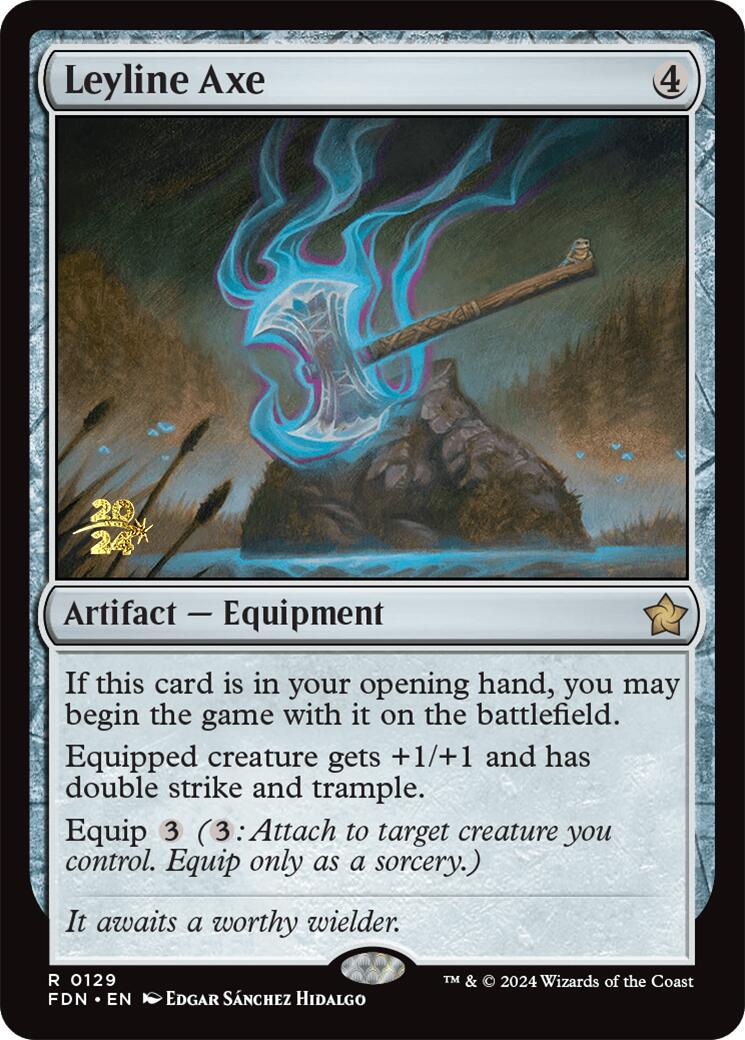 Leyline Axe [Foundations Prerelease Promos] | Empire Gaming NC