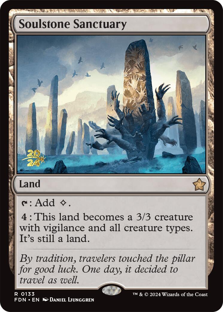Soulstone Sanctuary [Foundations Prerelease Promos] | Empire Gaming NC