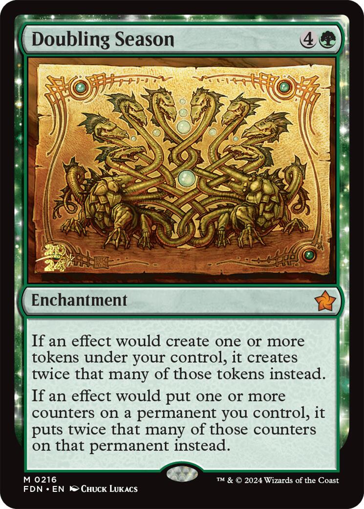 Doubling Season [Foundations Prerelease Promos] | Empire Gaming NC