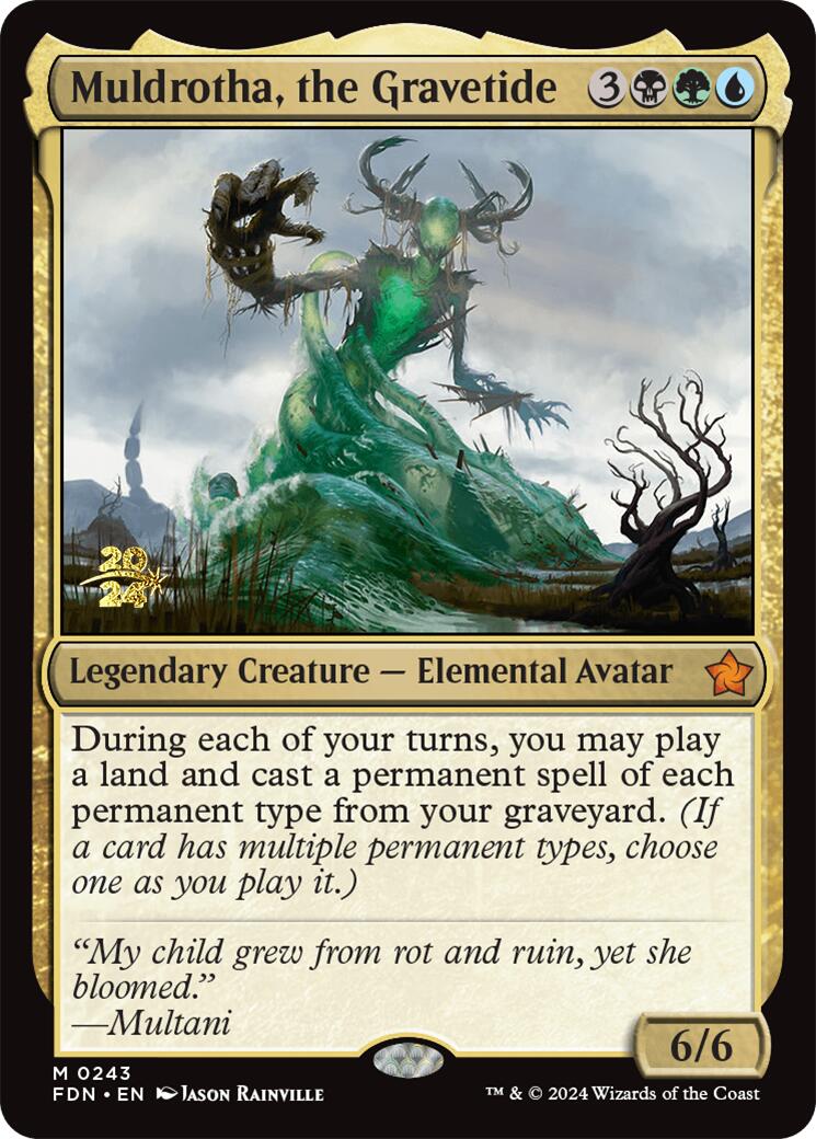 Muldrotha, the Gravetide [Foundations Prerelease Promos] | Empire Gaming NC