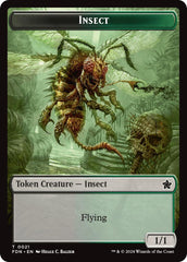 Goblin // Insect Doubled-Sided Token [Foundations Tokens] | Empire Gaming NC