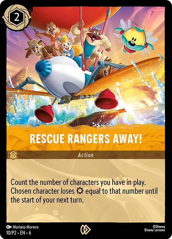 Rescue Rangers Away! (10/P2) [Promo Cards] | Empire Gaming NC