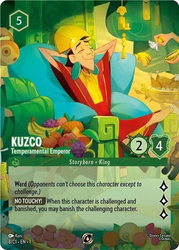 Kuzco - Temperamental Emperor (8) [Promo Cards] | Empire Gaming NC