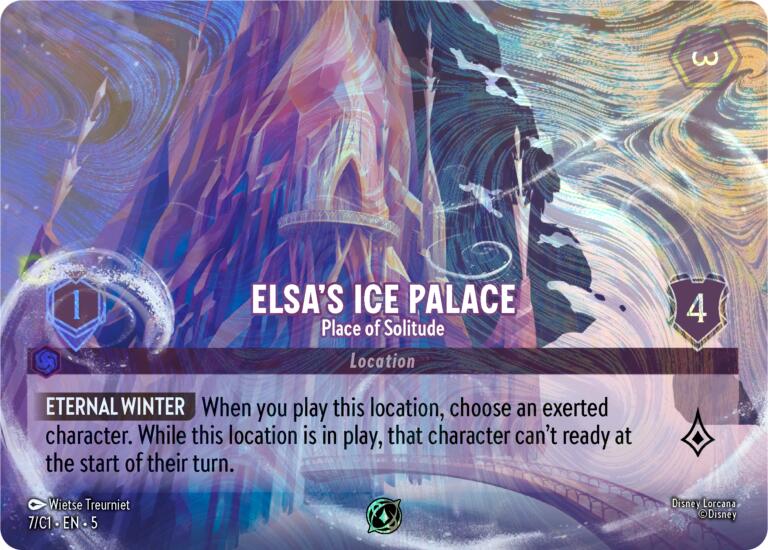 Elsa's Ice Palace - Place of Solitude (7) [Promo Cards] | Empire Gaming NC