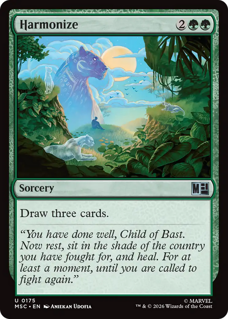 Harmonize (Surge Foil) [Marvel Super Heroes Commander] | Empire Gaming NC