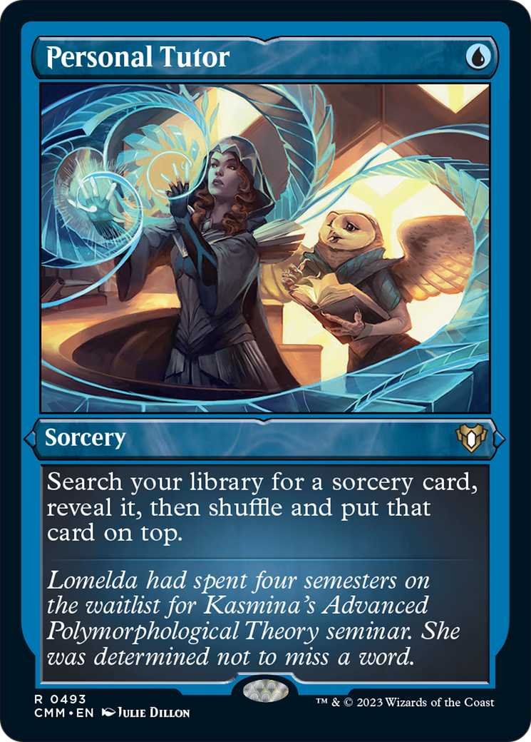 Personal Tutor (Foil Etched) [Commander Masters] | Empire Gaming NC