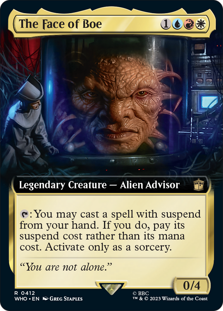 The Face of Boe (Extended Art) [Doctor Who] | Empire Gaming NC