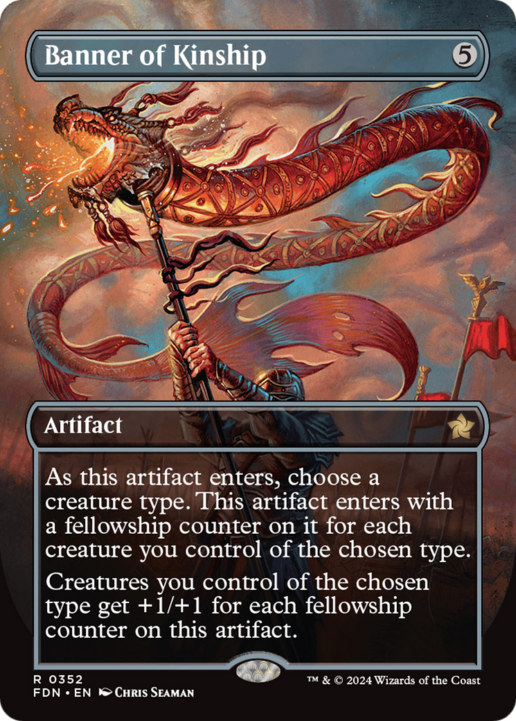 Banner of Kinship (Borderless) [Foundations] | Empire Gaming NC