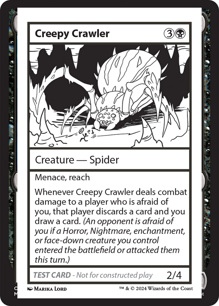 Creepy Crawler [Mystery Booster 2 Playtest Cards] | Empire Gaming NC