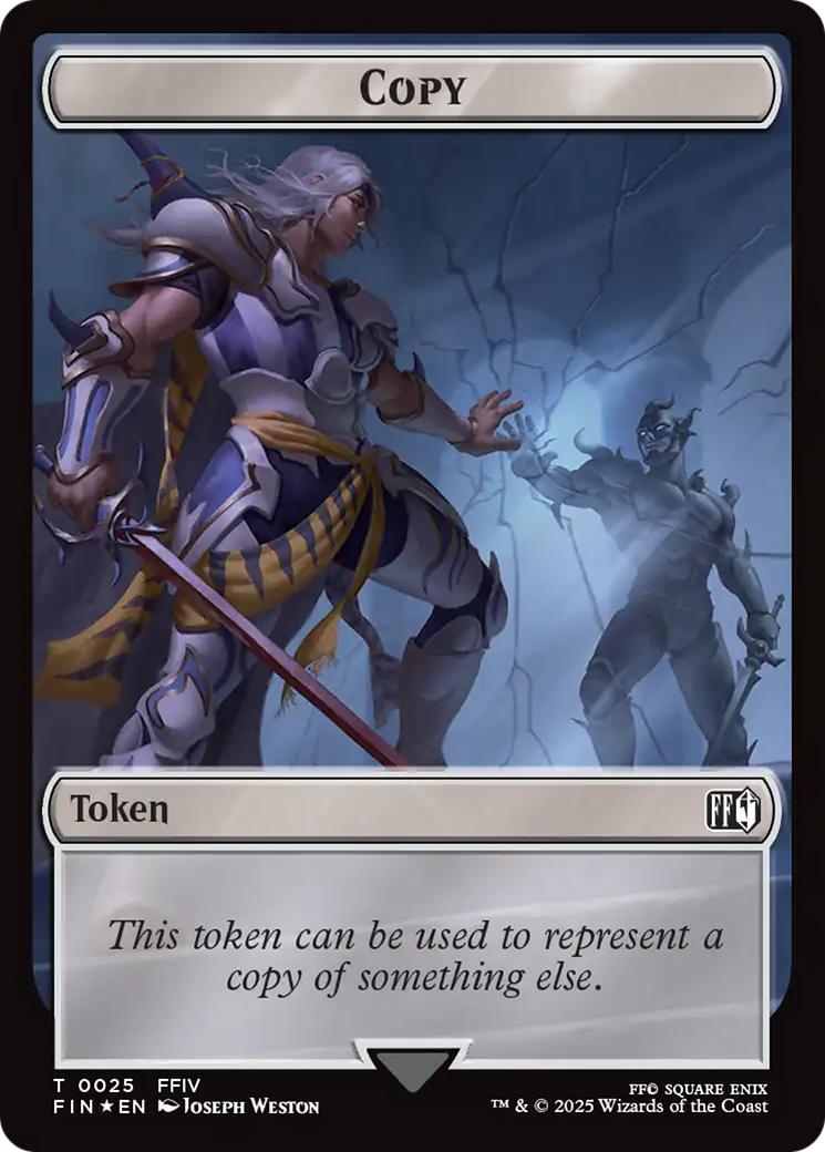 Copy (0025) // Moogle (0034) Double-Sided Token (Surge Foil) [FINAL FANTASY Tokens] | Empire Gaming NC