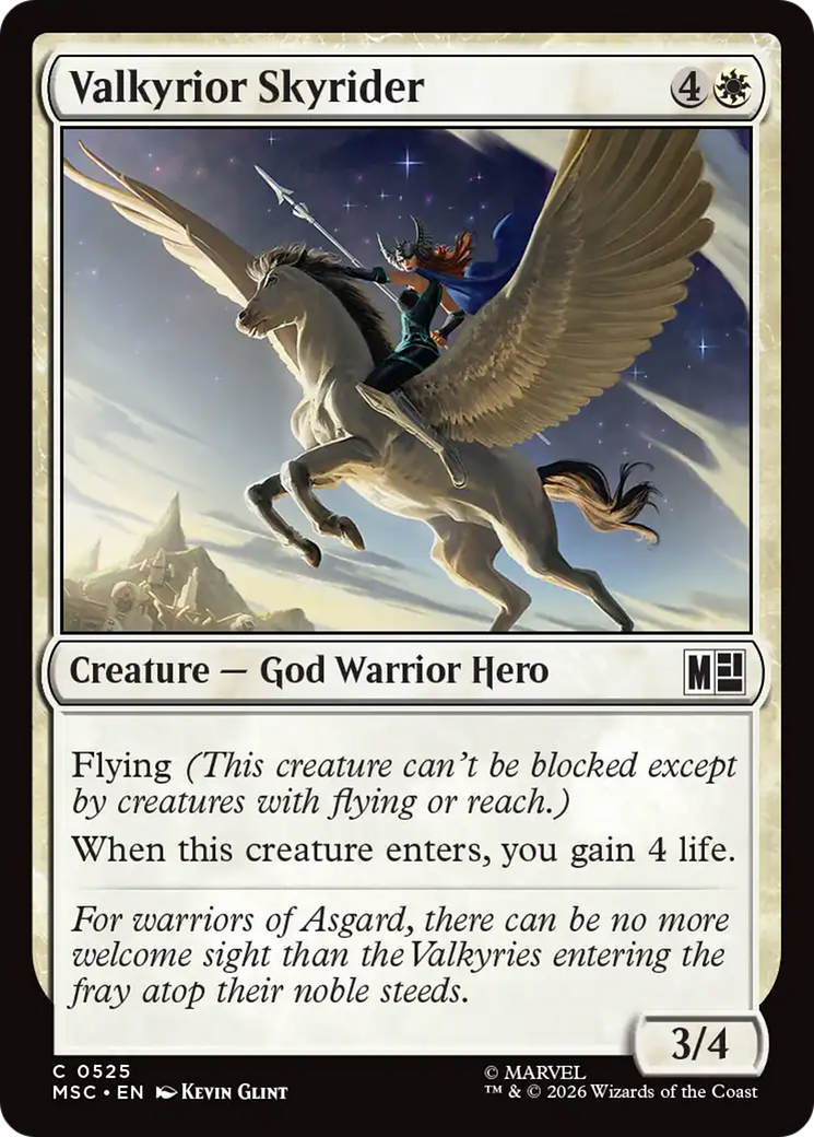 Valkyrior Skyrider [Marvel Super Heroes Commander] | Empire Gaming NC