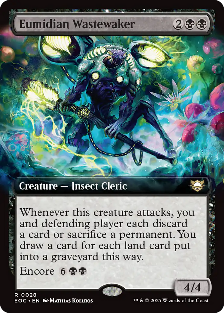 Eumidian Wastewaker (Extended Art) [Edge of Eternities Commander] | Empire Gaming NC
