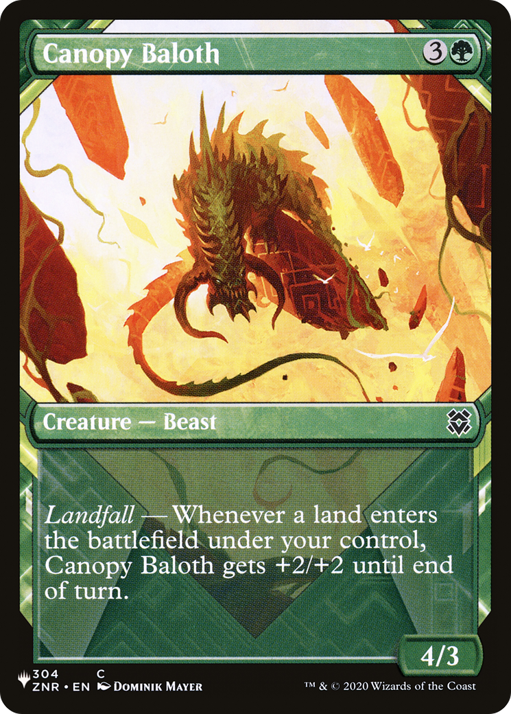 Canopy Baloth (Showcase) [The List] | Empire Gaming NC