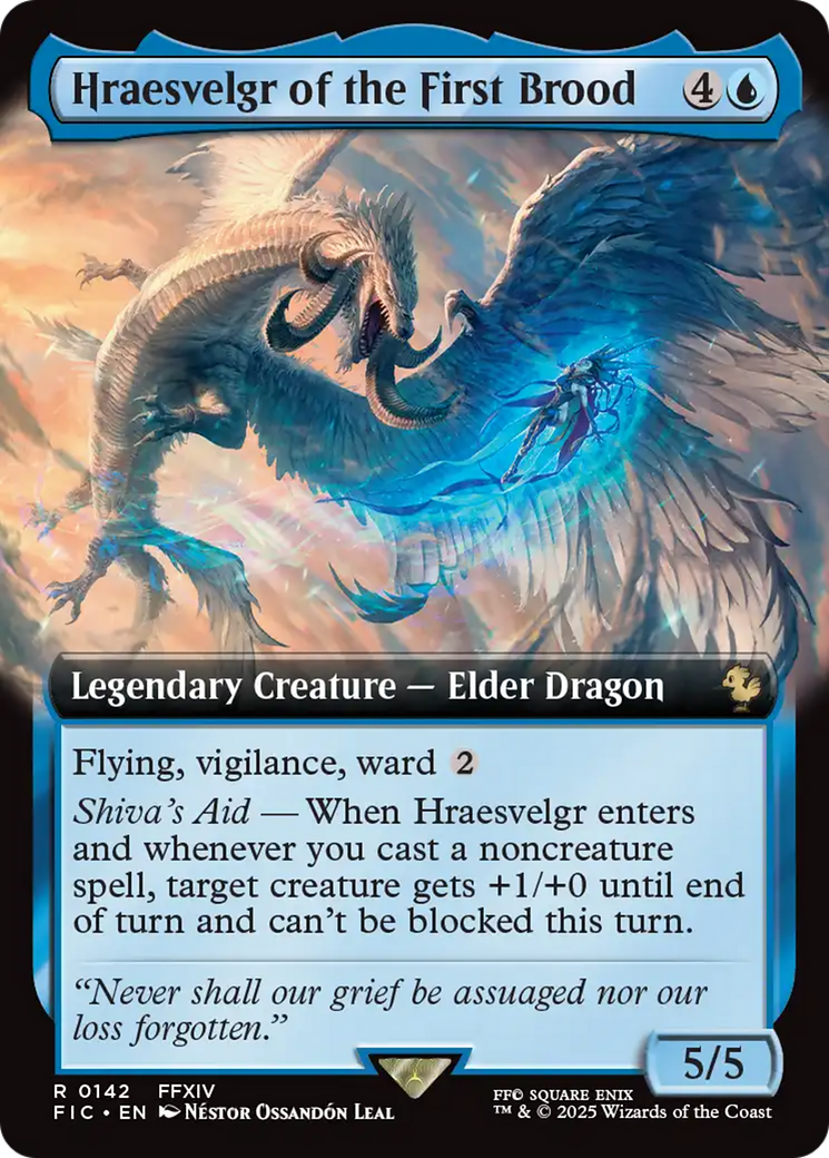 Hraesvelgr of the First Brood (Extended Art) [FINAL FANTASY Commander] | Empire Gaming NC