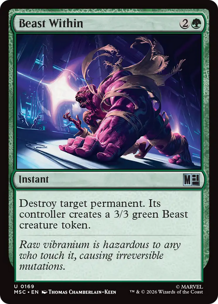 Beast Within [Marvel Super Heroes Commander] | Empire Gaming NC