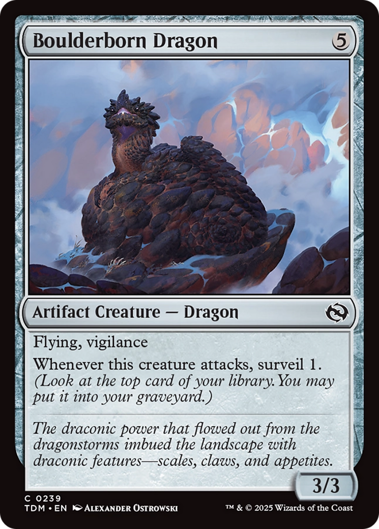 Boulderborn Dragon [Tarkir: Dragonstorm] | Empire Gaming NC