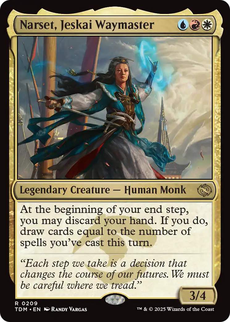 Narset, Jeskai Waymaster [Tarkir: Dragonstorm] | Empire Gaming NC