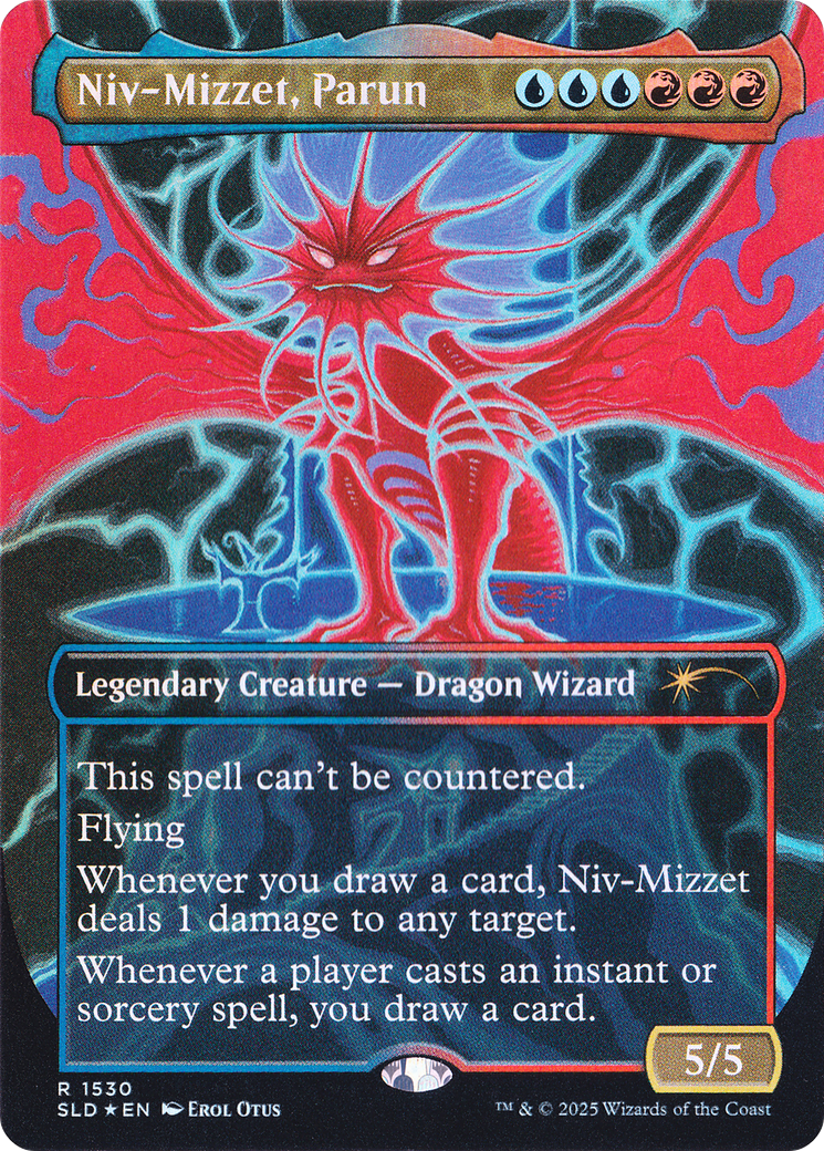 Niv-Mizzet, Parun (Rainbow Foil) [Secret Lair Drop Series] | Empire Gaming NC
